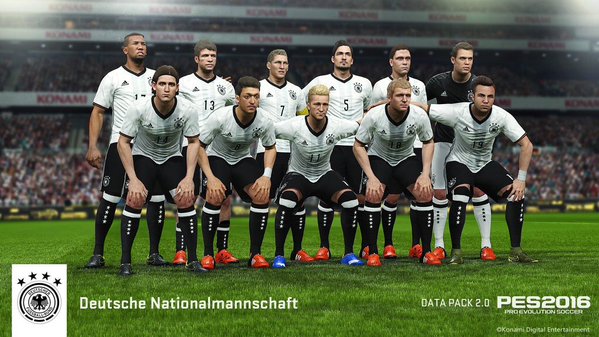 Uniforme Alemanha - Euro 2016 - PES 2016