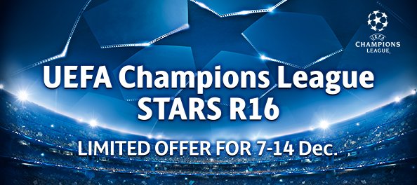 PES 2018 – Atualização semanal #13 – UEFA Champions League STARS