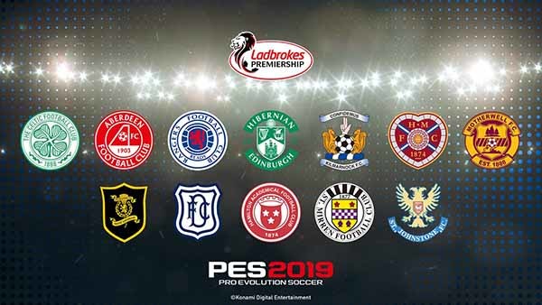 Liga escocesa - PES 2019