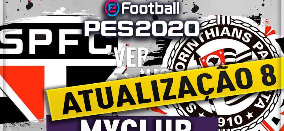 PES 2020 - Atualização 8 no myClub