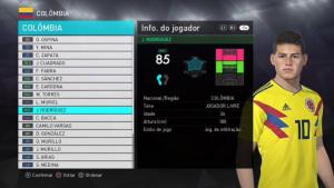 DLC 3.0 - pes 2018 - colombia